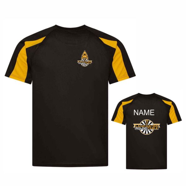 Lancaster Round Table Contrast Sports T-Shirt Thumbnail