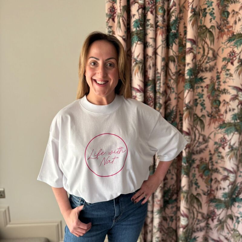 Life with Nat Boxy T-Shirt  Thumbnail