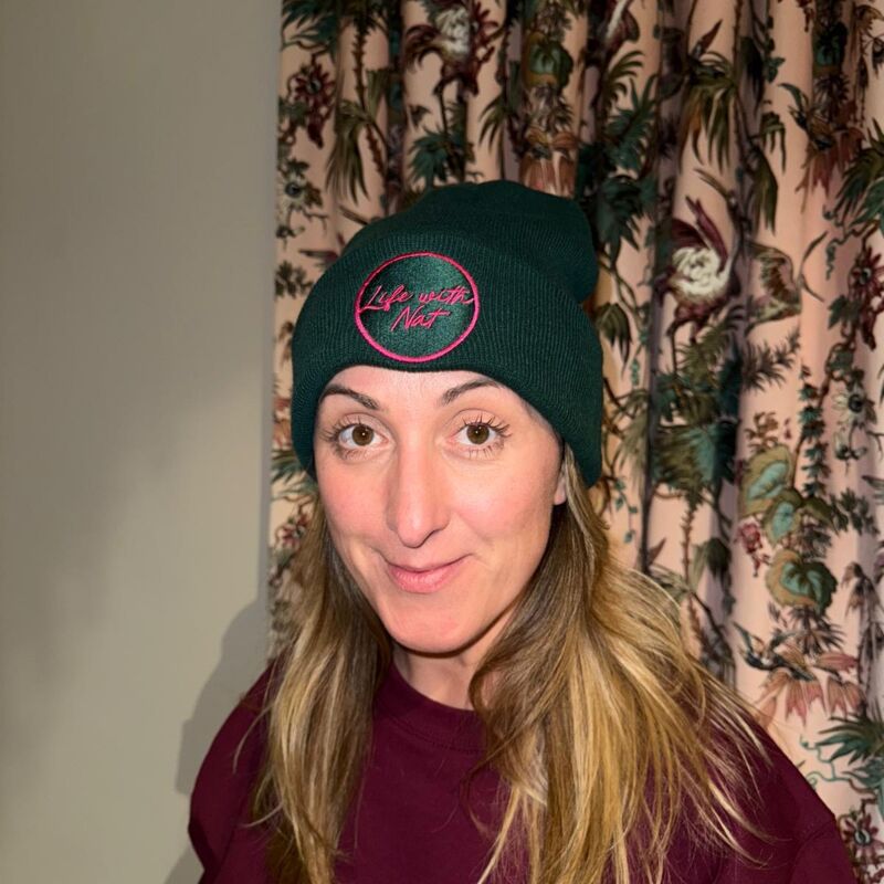 Life with Nat Signature Beanie Hat   Thumbnail