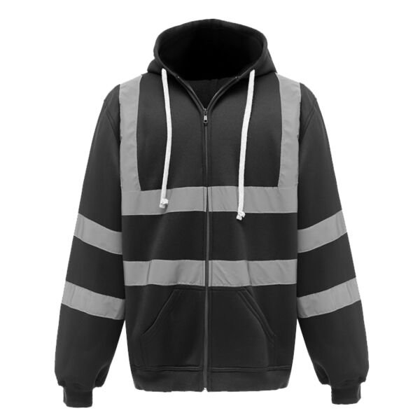 Hi-vis zip hoodie (HVK07) Thumbnail