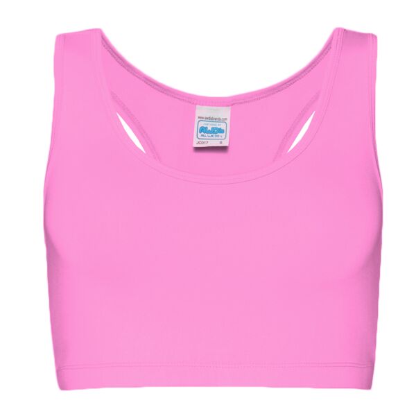 Girlie cool sports crop top Thumbnail