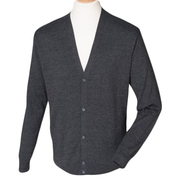 V-button cardigan Thumbnail