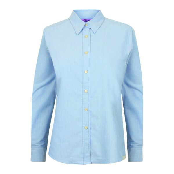 Women's classic long sleeve Oxford shirt Thumbnail