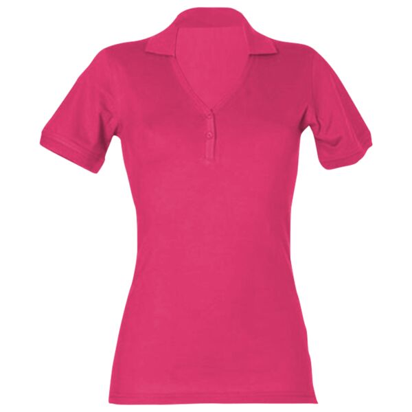 Sophia v-neck polo (regular fit) Thumbnail