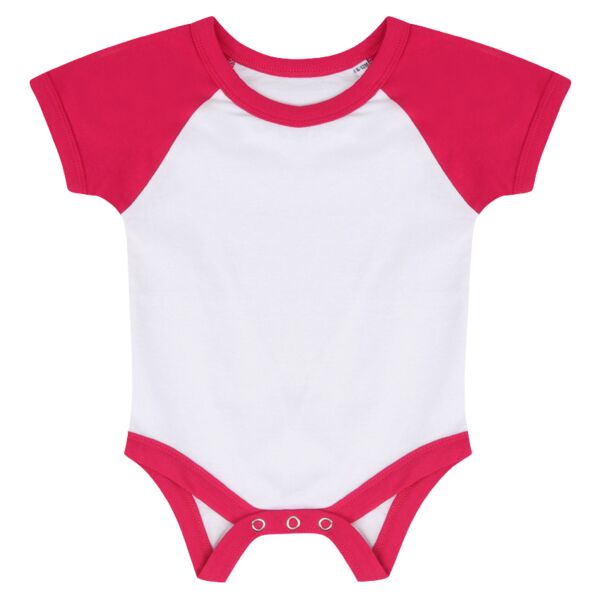 Essential short-sleeved baseball bodysuit Thumbnail