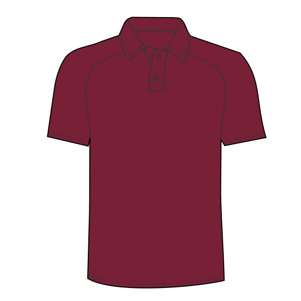 Piped performance polo Thumbnail