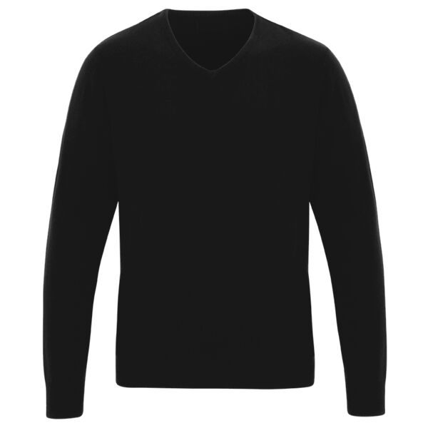'Essential' acrylic v-neck sweater Thumbnail