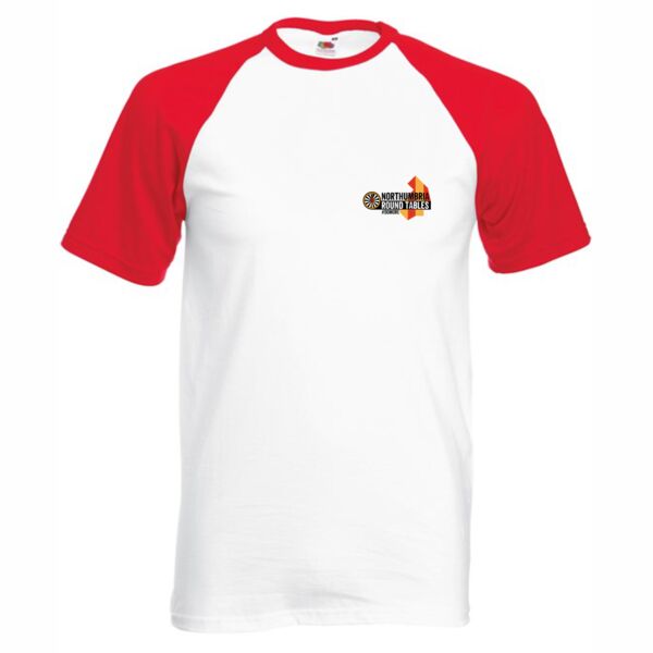 Area 20 Round Table Short sleeve baseball T-Shirt Thumbnail